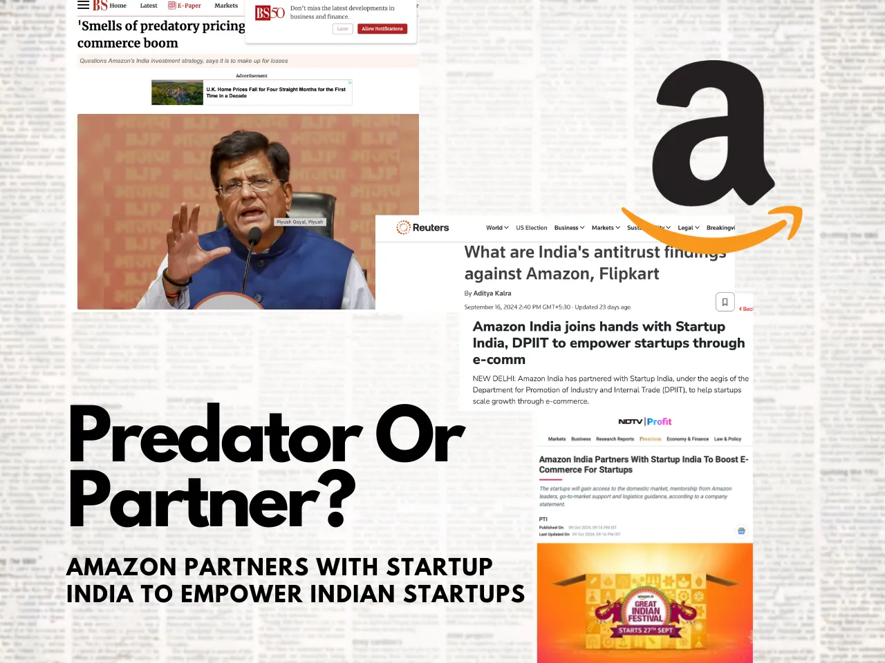 Amazon partners with Startup