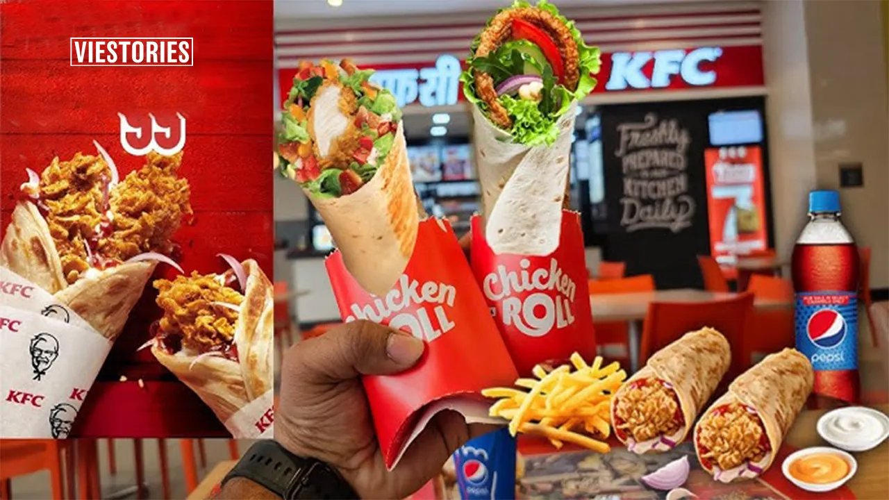 kfc rolls with price and description