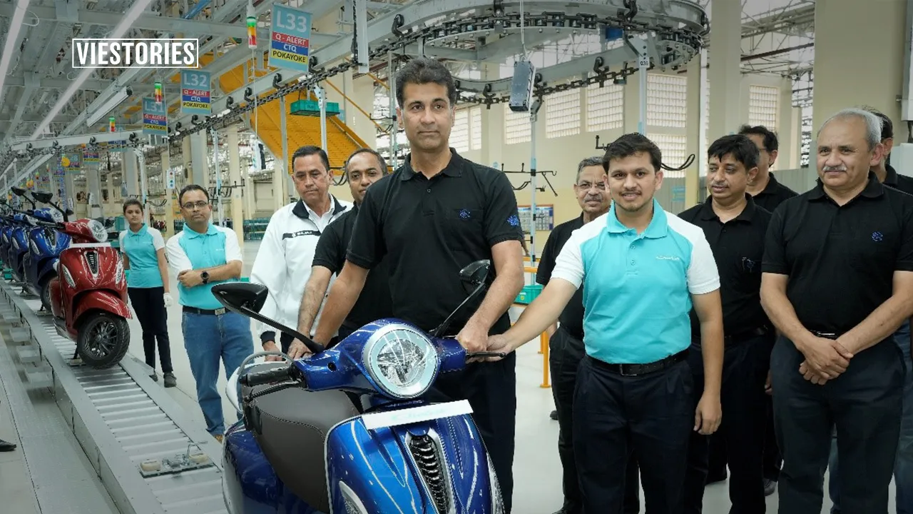 Bajaj Auto Takes the Lead in Two-Wheeler EV Sales for December