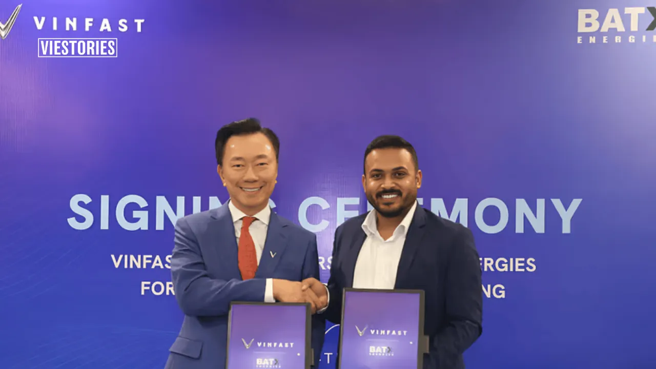 VinFast Partners With BatX Energies For Battery Recycling