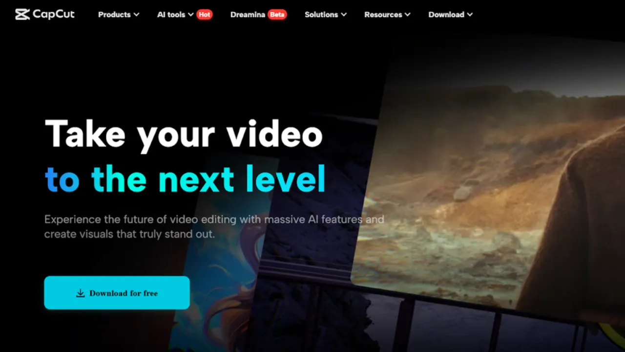 CapCut AI Suite Transform Text into HD Videos with Voice & Upscaling