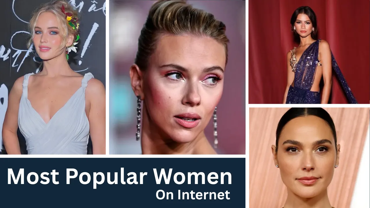 Most Popular Women in Internet World