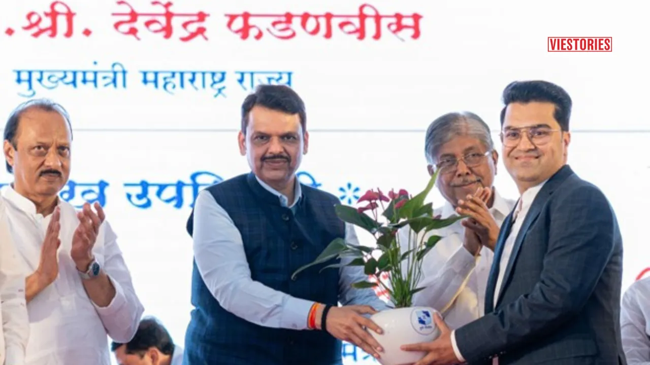 Chief Minister of Maharashtra Felicitates Abhay Bhutada for Strengthening Pune Police with Advanced Equipment