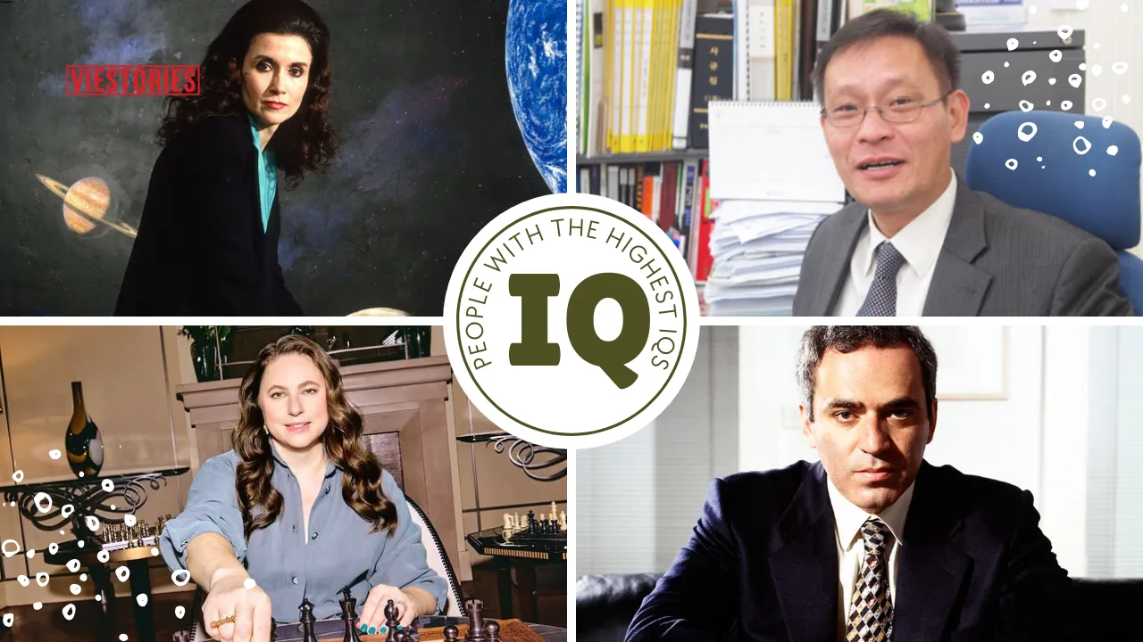 people with the highest IQs