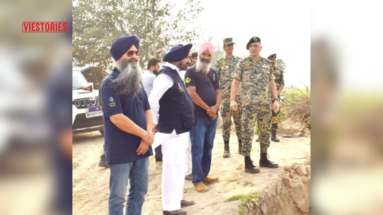 BSF DIG Hails United Sikhs' 'Mahan Seva' for Flood Victims