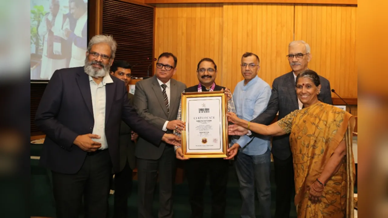 India Habitat Centre Honoured by World Book of Records, London for Promoting Sustainability, Cultural Exchange and Public Engagement