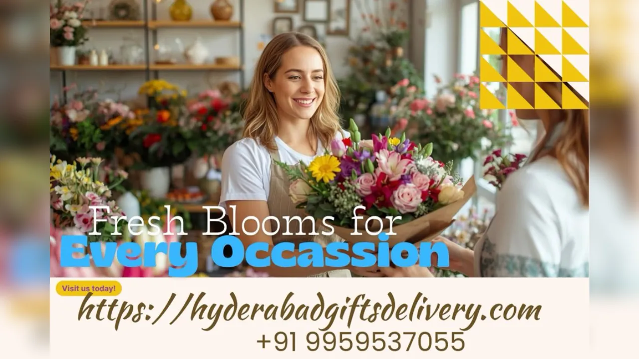 HyderabadGiftsDelivery.com Emerges as One of the Best Online Flower Delivery Hyderabad Platforms Amid Growing Digital Gifting Trends