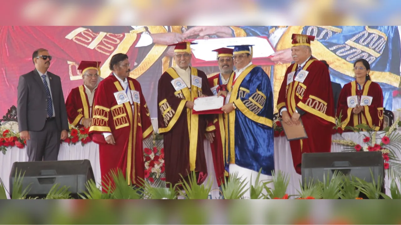 Vice President of India Calls for Nation-Building Through Education at SRM University Haryana’s 3rd Convocation
