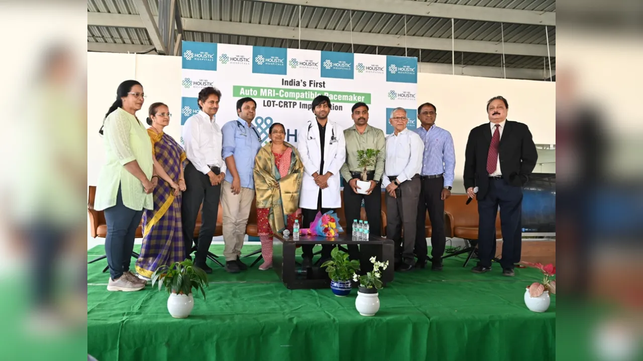 Sri Sri Holistic Hospitals Achieves a National Milestone with India’s First Implantation of the Amvia Edge CRTP QP, a Next-Generation Auto-MRI Pacing Device