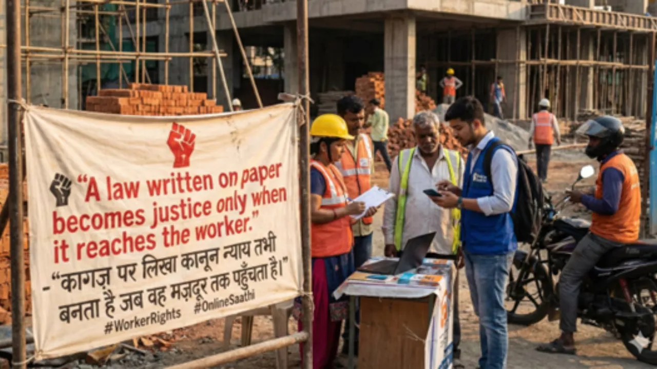 Online Saathi A Tech-Driven Lifeline Transforming Access for India’s Informal Workforce