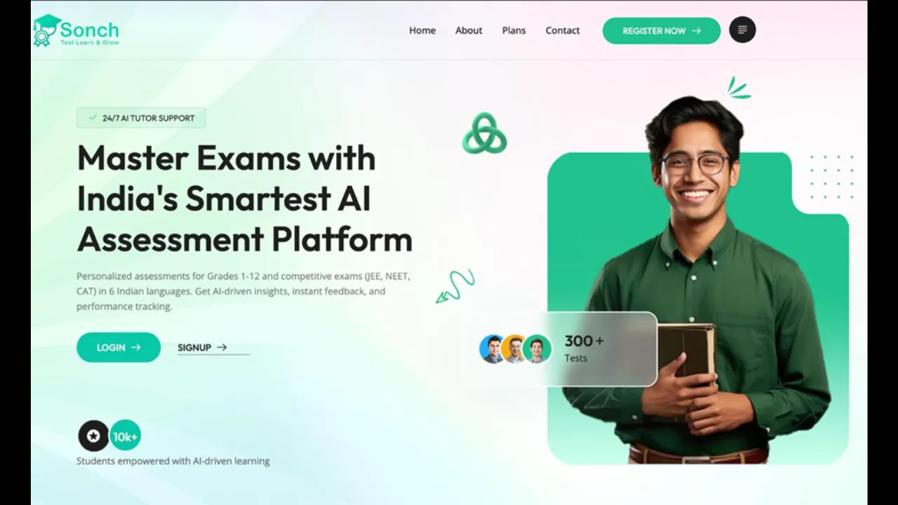 Sonch Introduces AI-Powered Self-Assessment Platform to Transform K-12 Learning in India