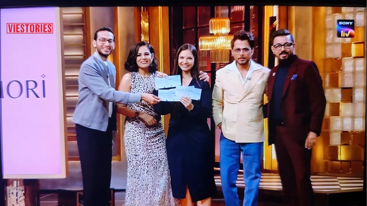 Emori on Shark Tank India Offering Lab Grown Diamond Jewellery