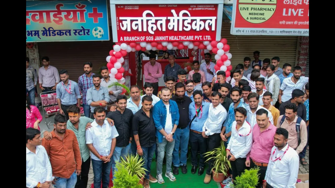 Indore’s SOS Janhit Medical Hits ₹60 Cr Valuation, Redefining Affordable Pharmacy in India.