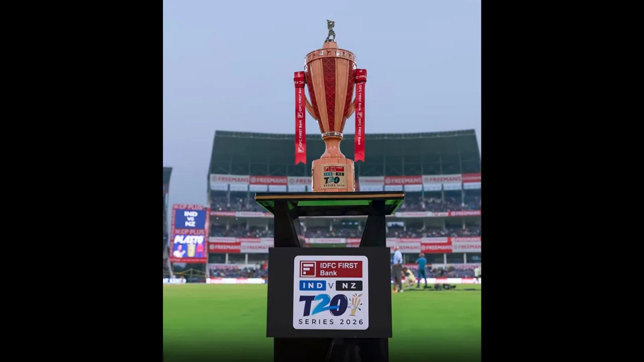 Not Just Another Cup The India vs New Zealand T20I Series Trophy