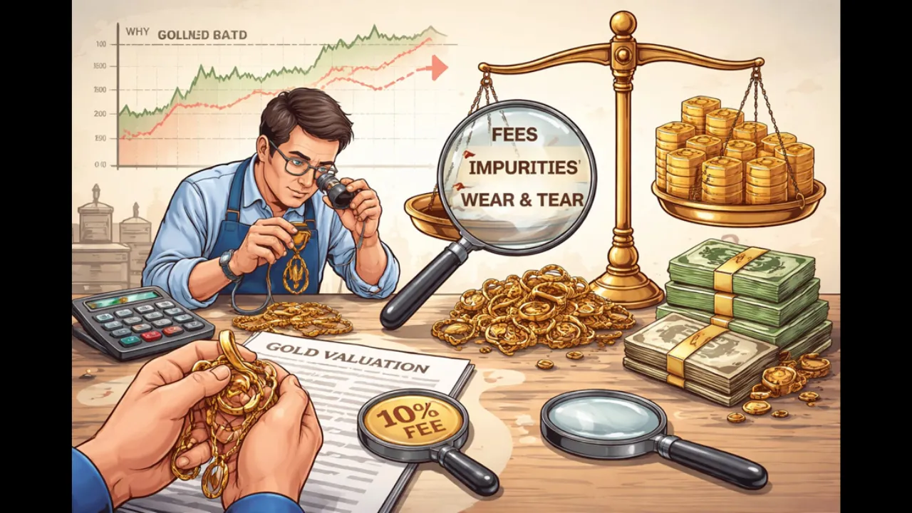 Why You Do Not Get the Market Gold Rate When Selling Used Gold