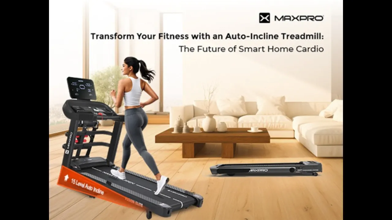 Transform Your Fitness with an Auto-Incline Treadmill The Future of Smart Home Cardio
