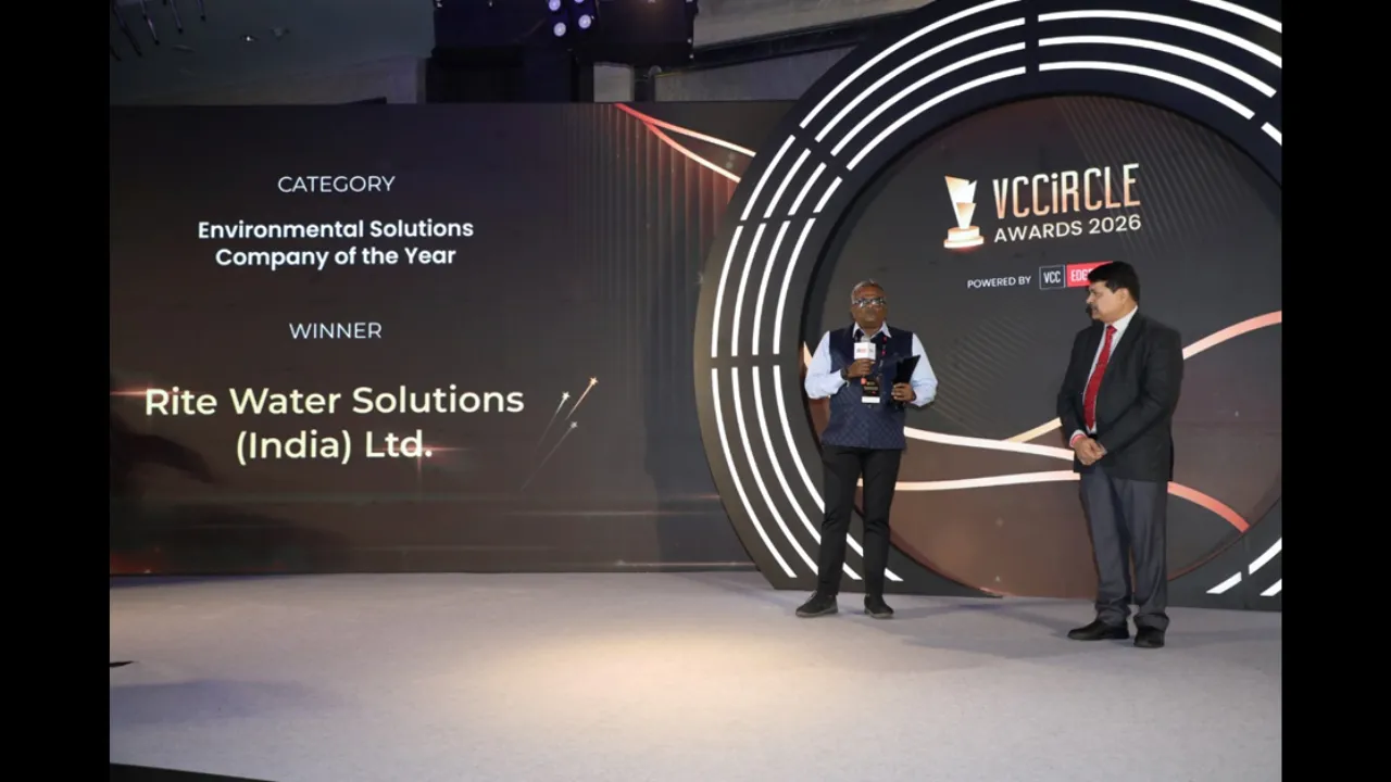 Rite Water Solutions Wins Environmental Solutions Company of the Year at VCCiRCLE Awards 2026Rite Water Solutions Wins Environmental Solutions Company of the Year at VCCiRCLE Awards 2026