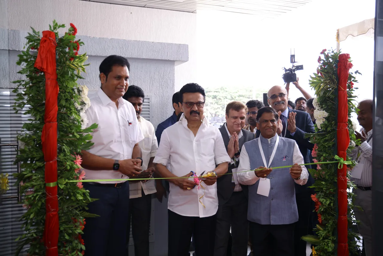Inaugration of Sify's data centre in Siruseri by CM MK Stalin 