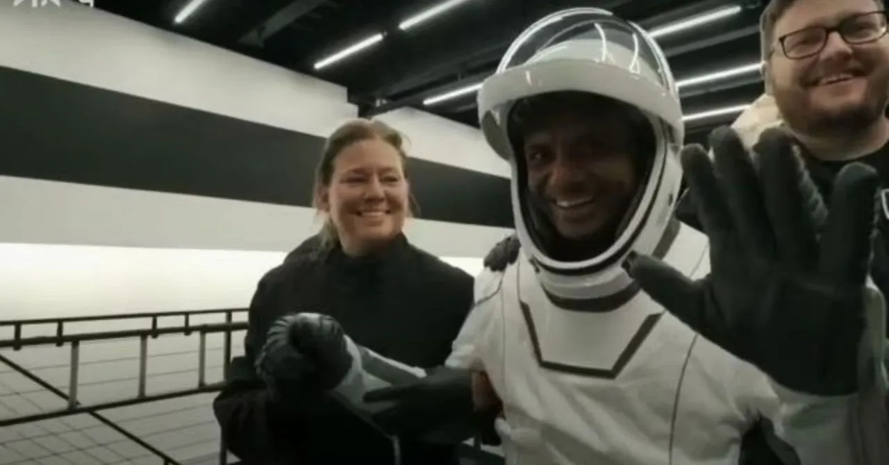 Shubhanshu Shukla returns to Earth
