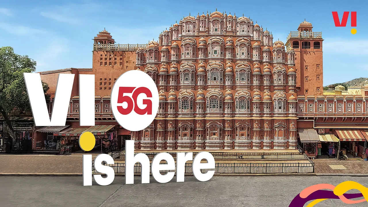 Vi 5G in Jaipur creative