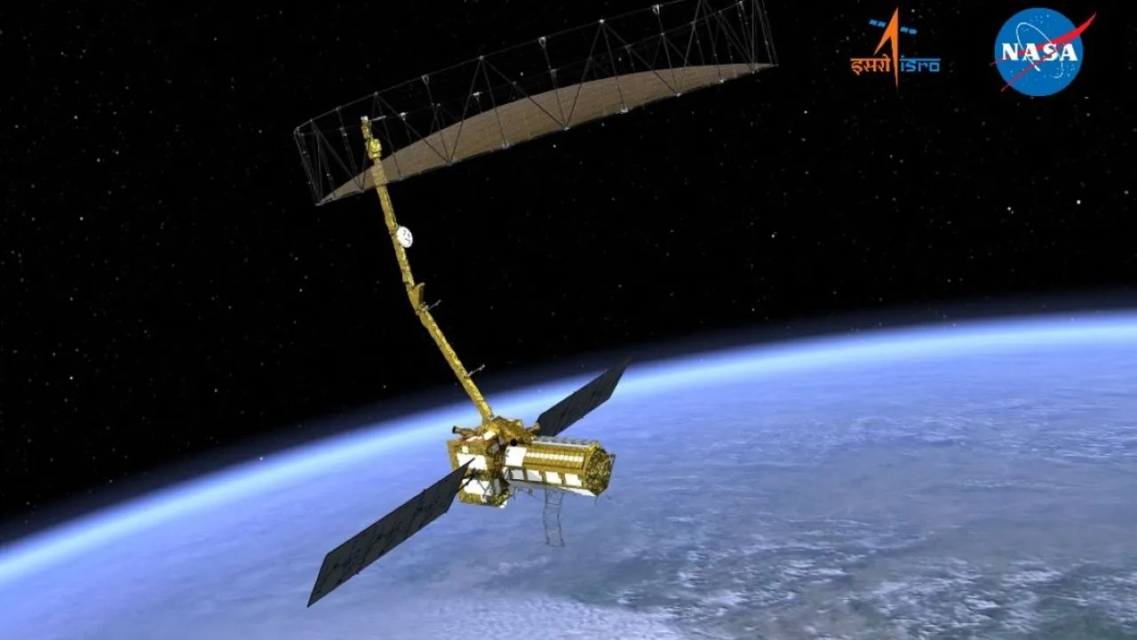NISAR in orbit