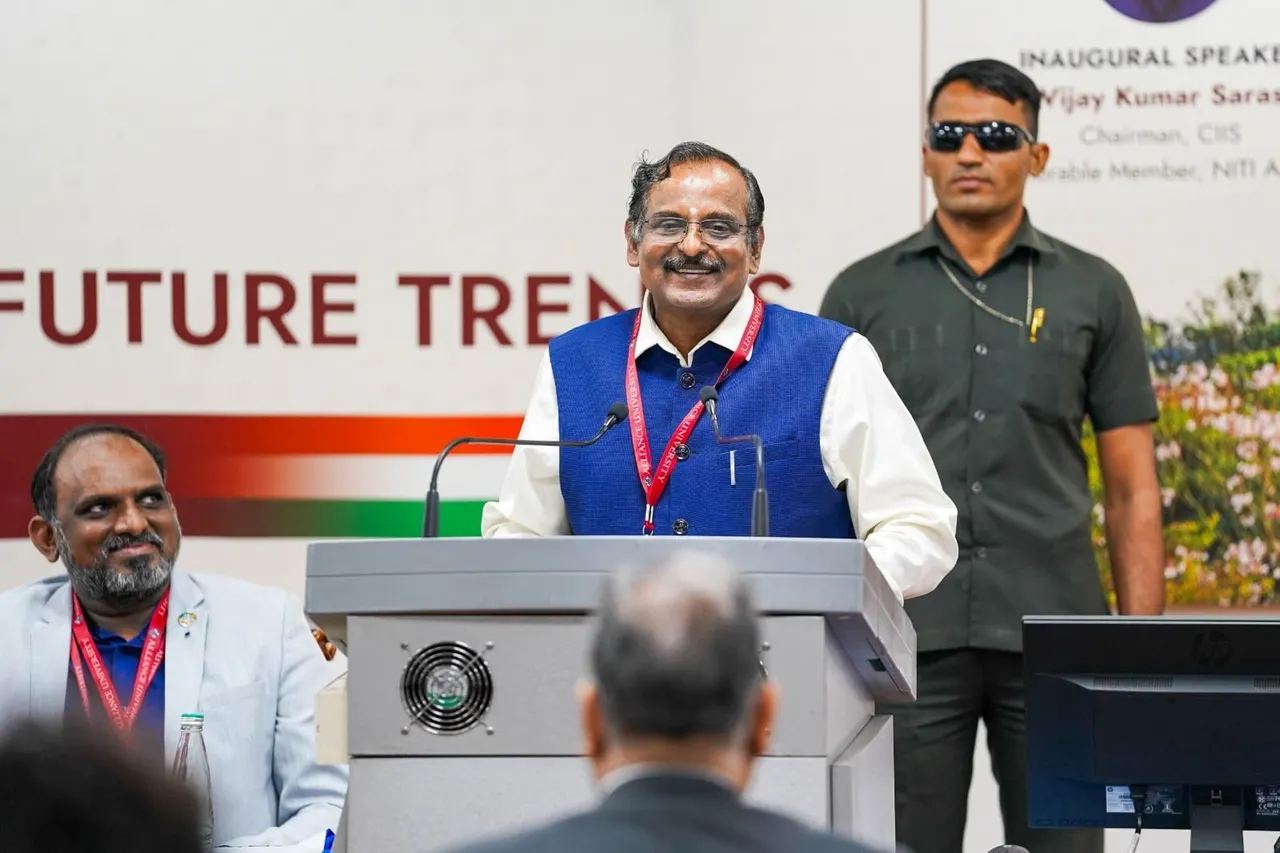 Dr. V. Narayanan, Chairman of ISRO