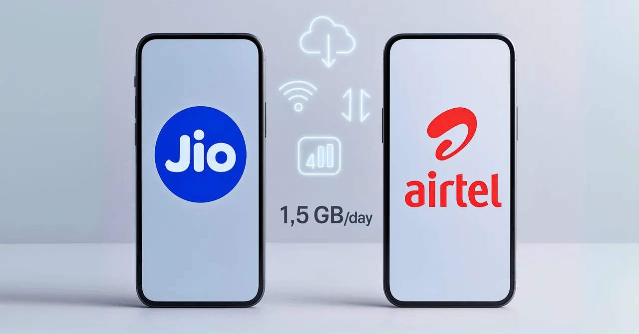 Jio vs Airtel Comparing