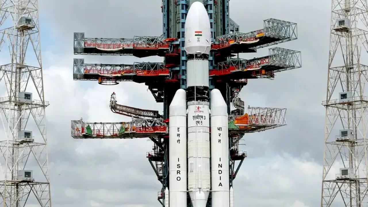 ISRO LVM3-M5 rocket communication satellite launch