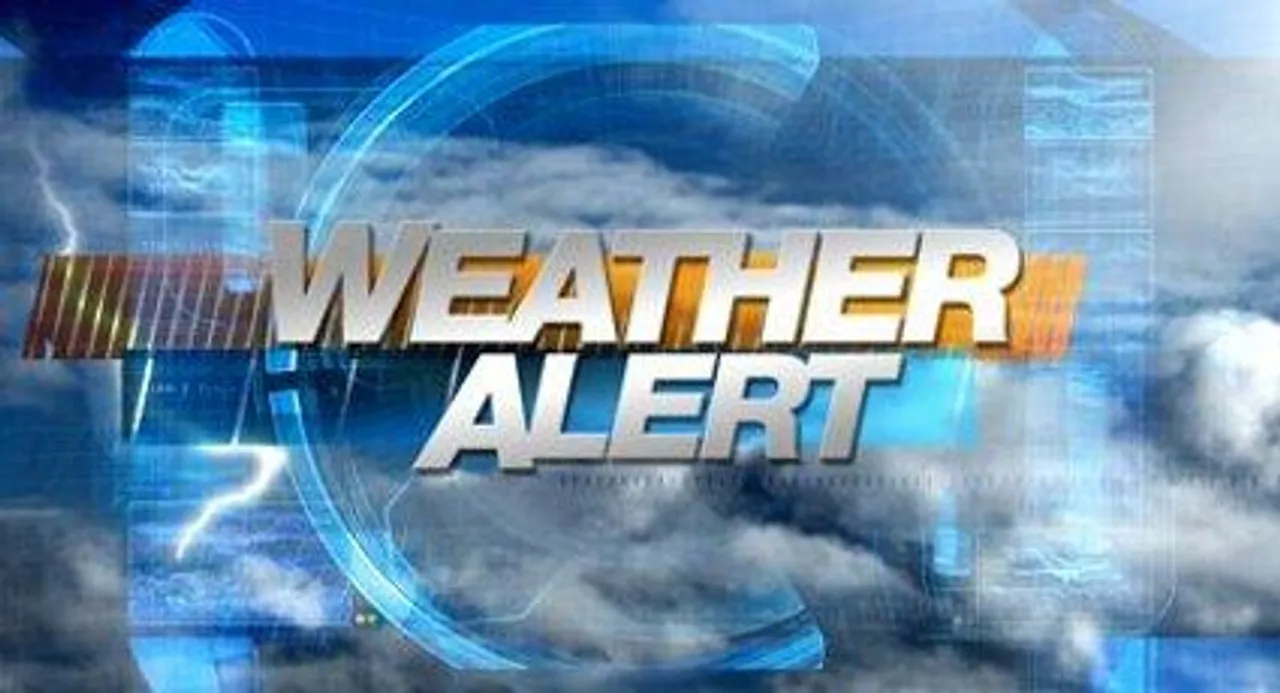 Weather alert system based on SMS