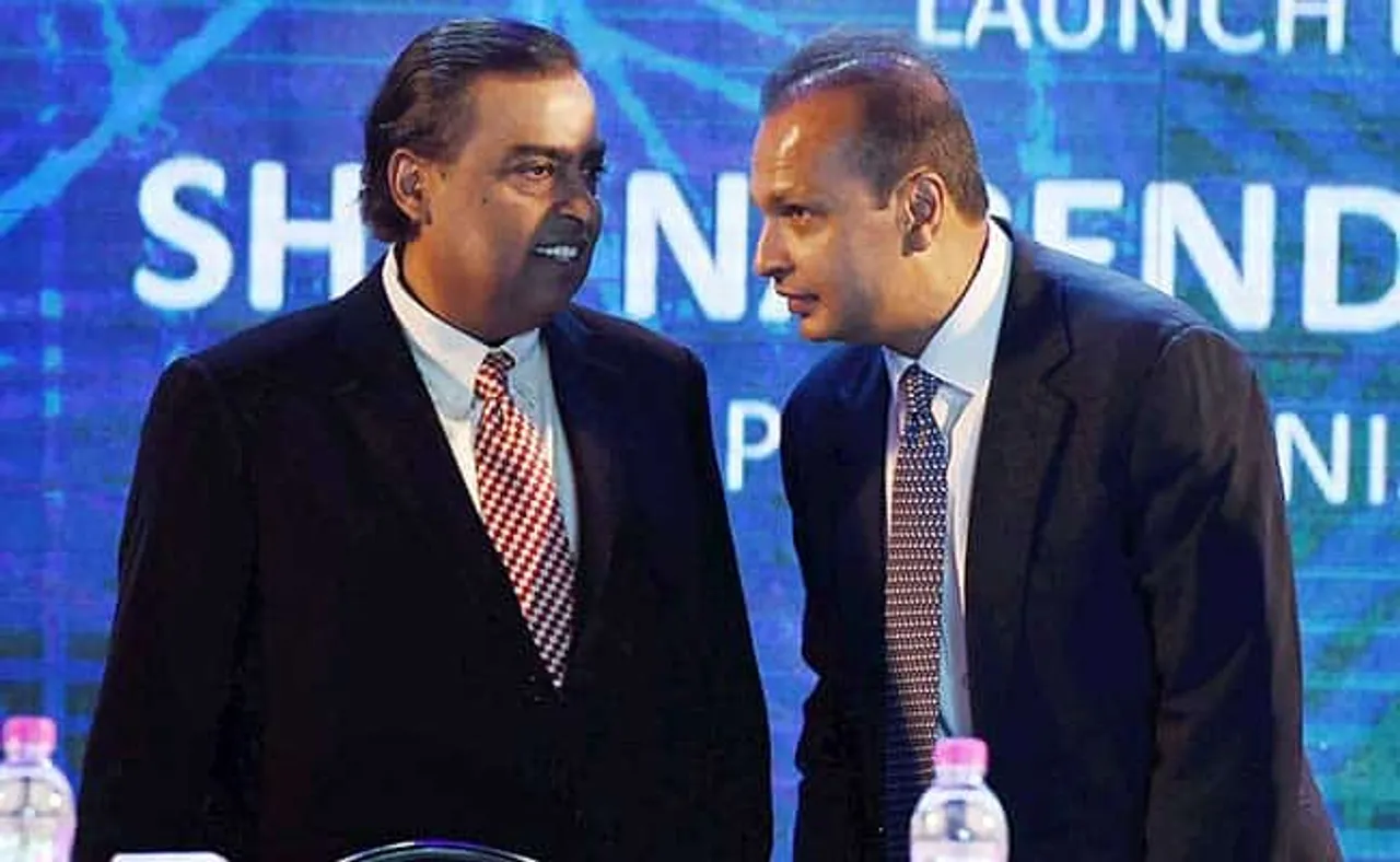 Mukesh Ambani Anil Ambani