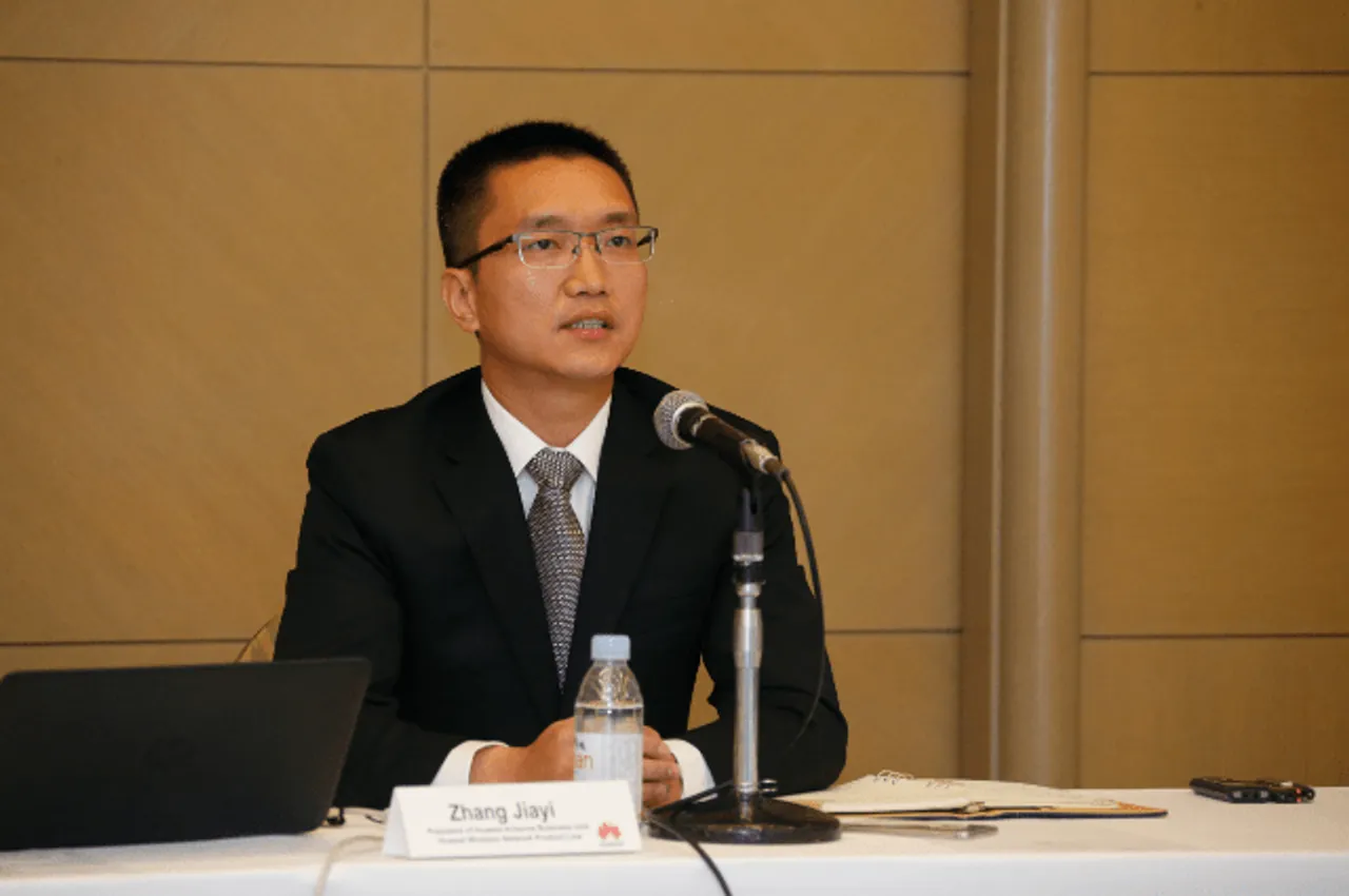 Zhang Jiayi the president of Huawei Antenna Business Unit