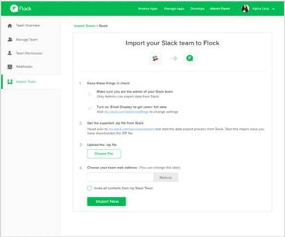 FLOCK SLACK