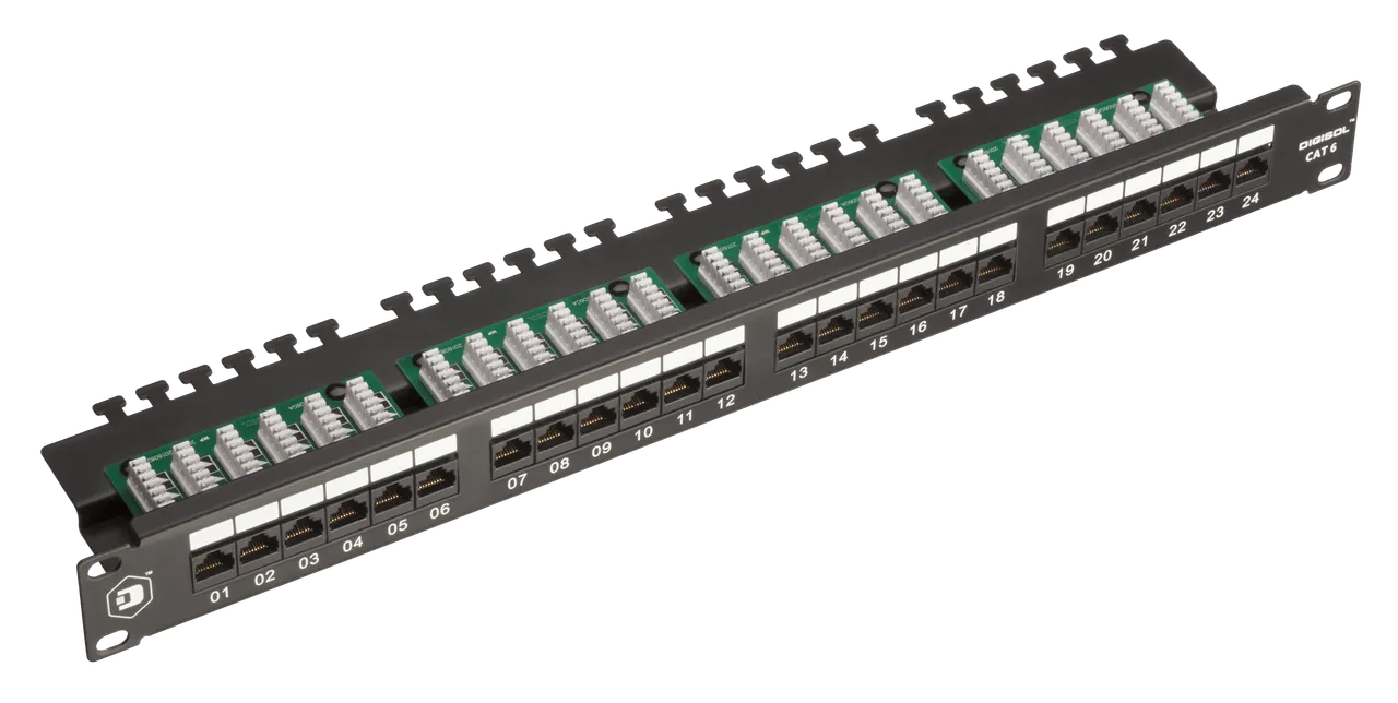 Cat UTP Port degree Patch Panel