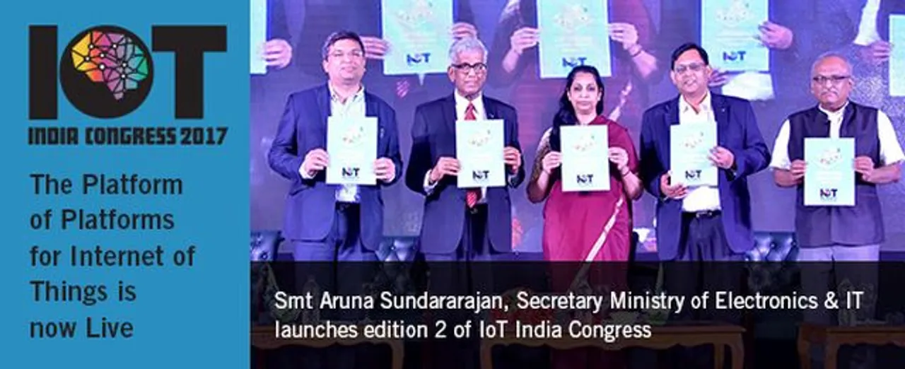 Iot india congress launch banner