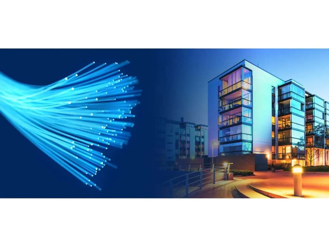The advanced fiber networking technology - FTTH (Fiber To The Home) can easily handle symmetrical traffic and has very low latency