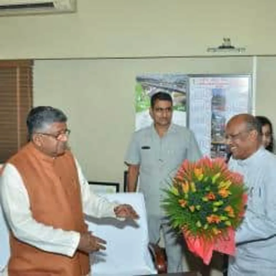 Ravi Shankar Prasad assuming his role for second time, and set to steer digital India