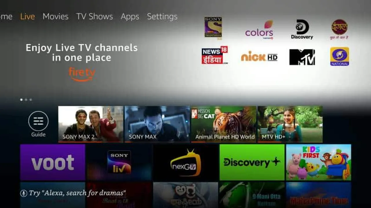 Live TV on Fire TV