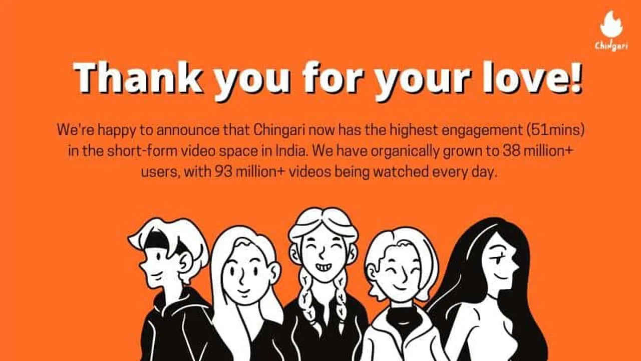 Chingari claims to surpass Snapchat, Facebook