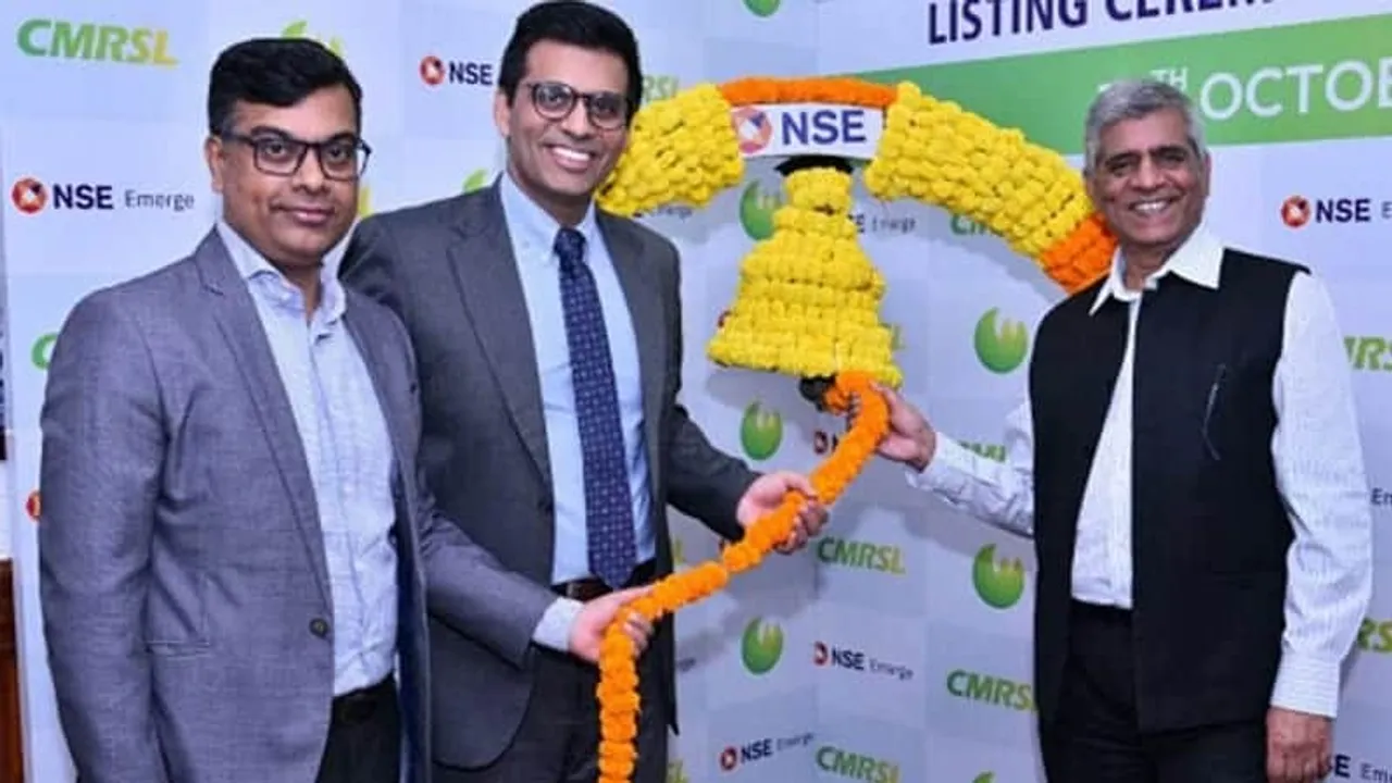 cmrsl listed on NSE