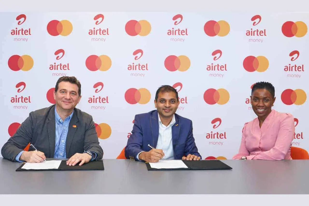 airtel africa partners mastercard crossborder money transfer