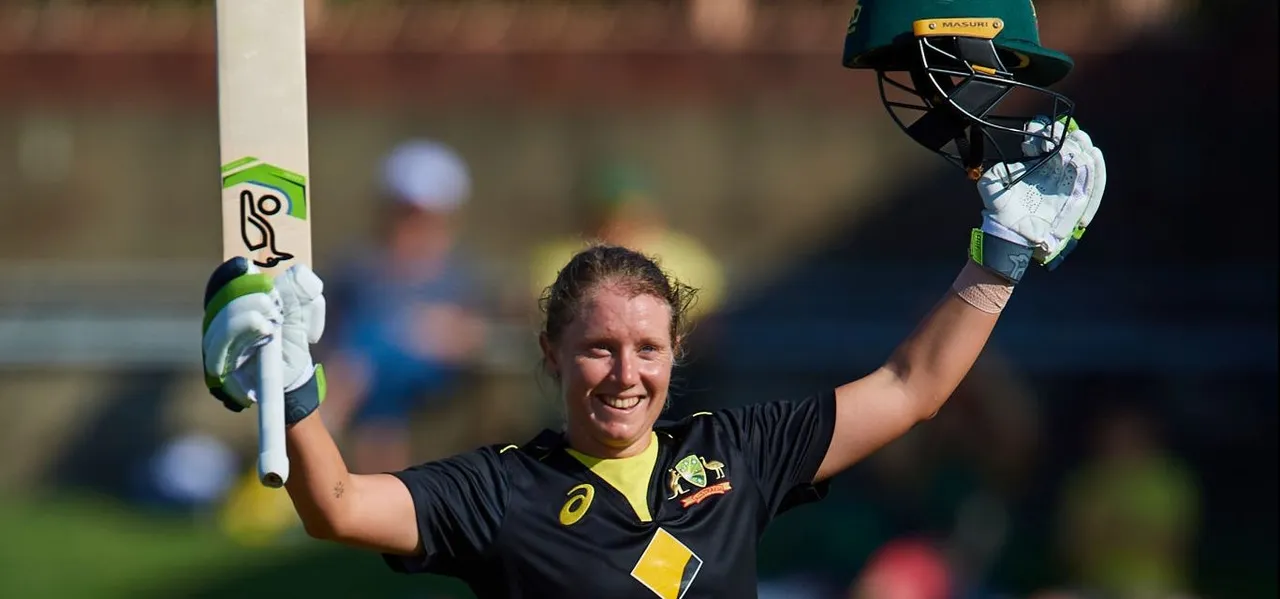 Alyssa Healy enter's record books with a scintillating ton as Australia whitewash Sri Lanka