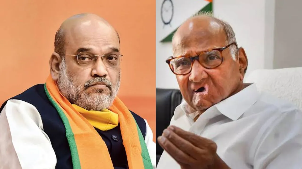 Sharad  Pawar Slams Amit Shah, sharad pawar, 
