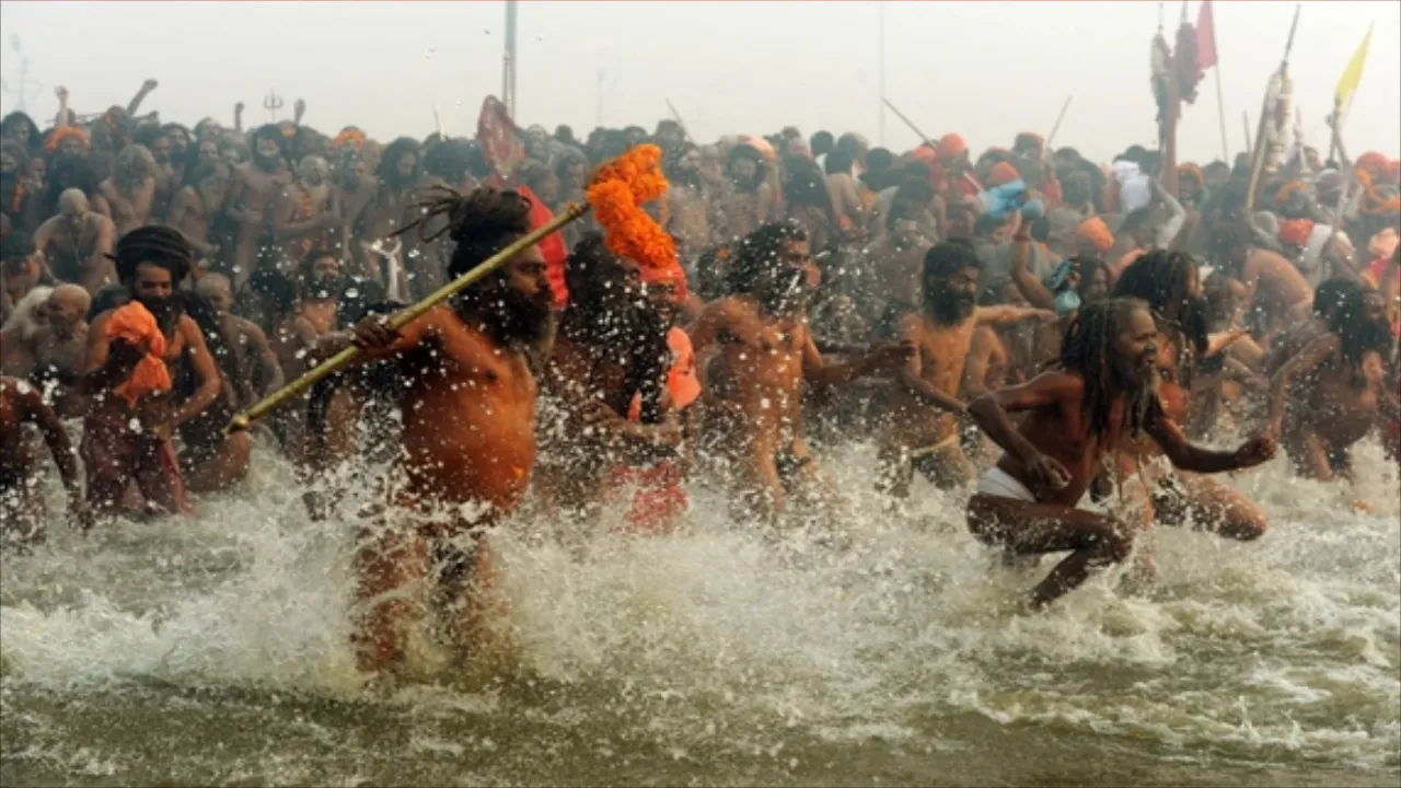 NAGA SADHU SNAN