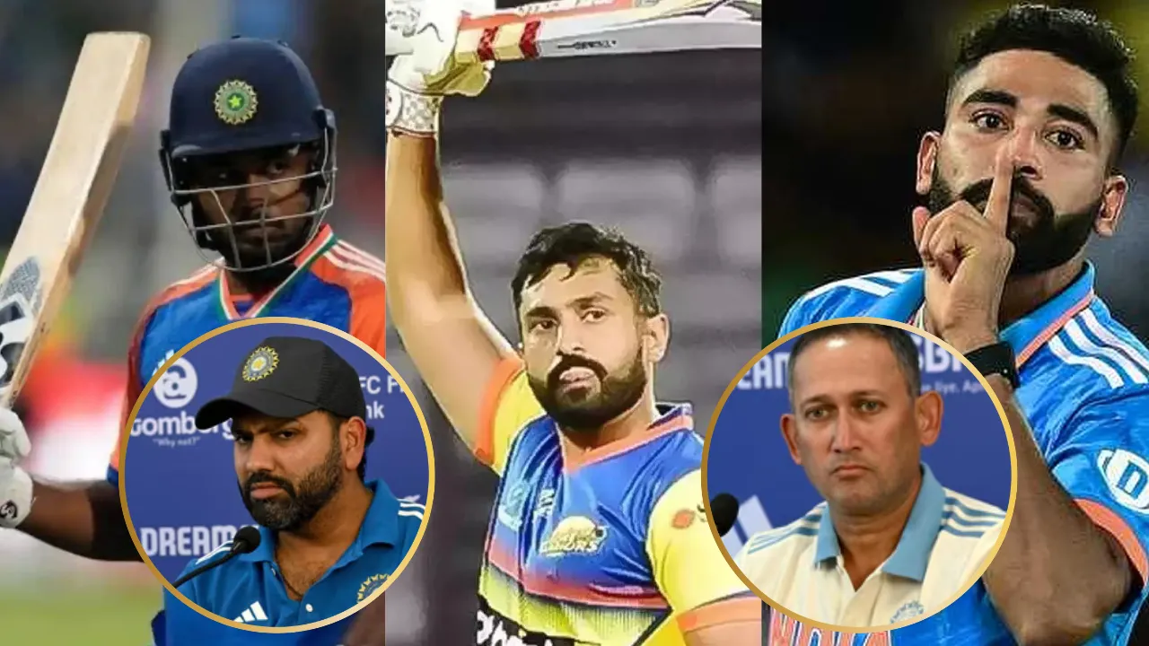 Rohit Sharma And Ajit Agarkar On Why Karun Nair, Mohammed Siraj, Sanju Samson Were Not Picked In India Squad For Champions Trophy 