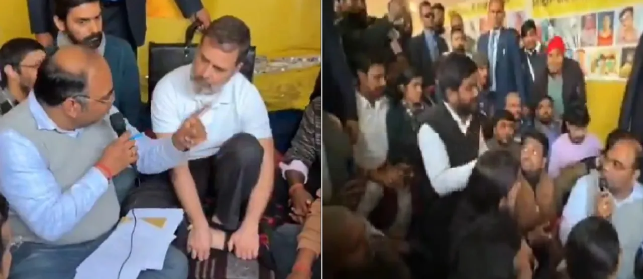 rahul meet student