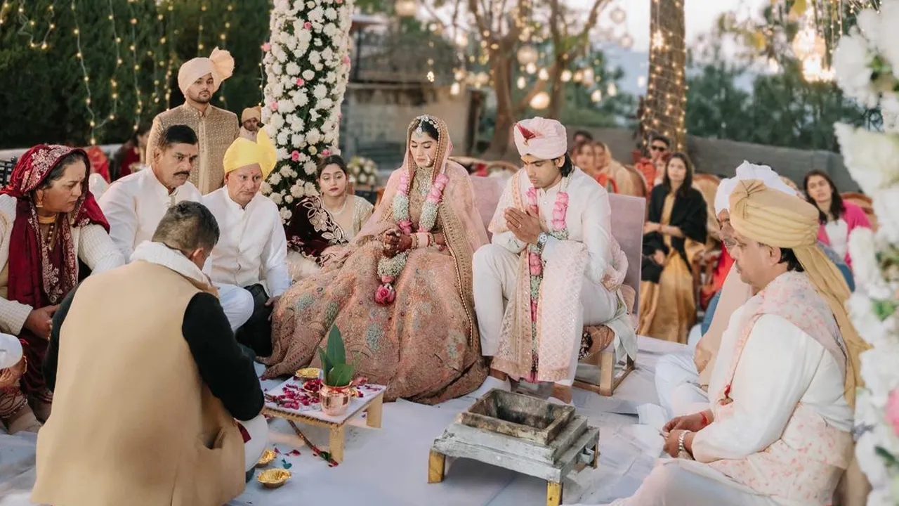 NEERAJ CHOPRA-HIMANI MOR MARRIAGE