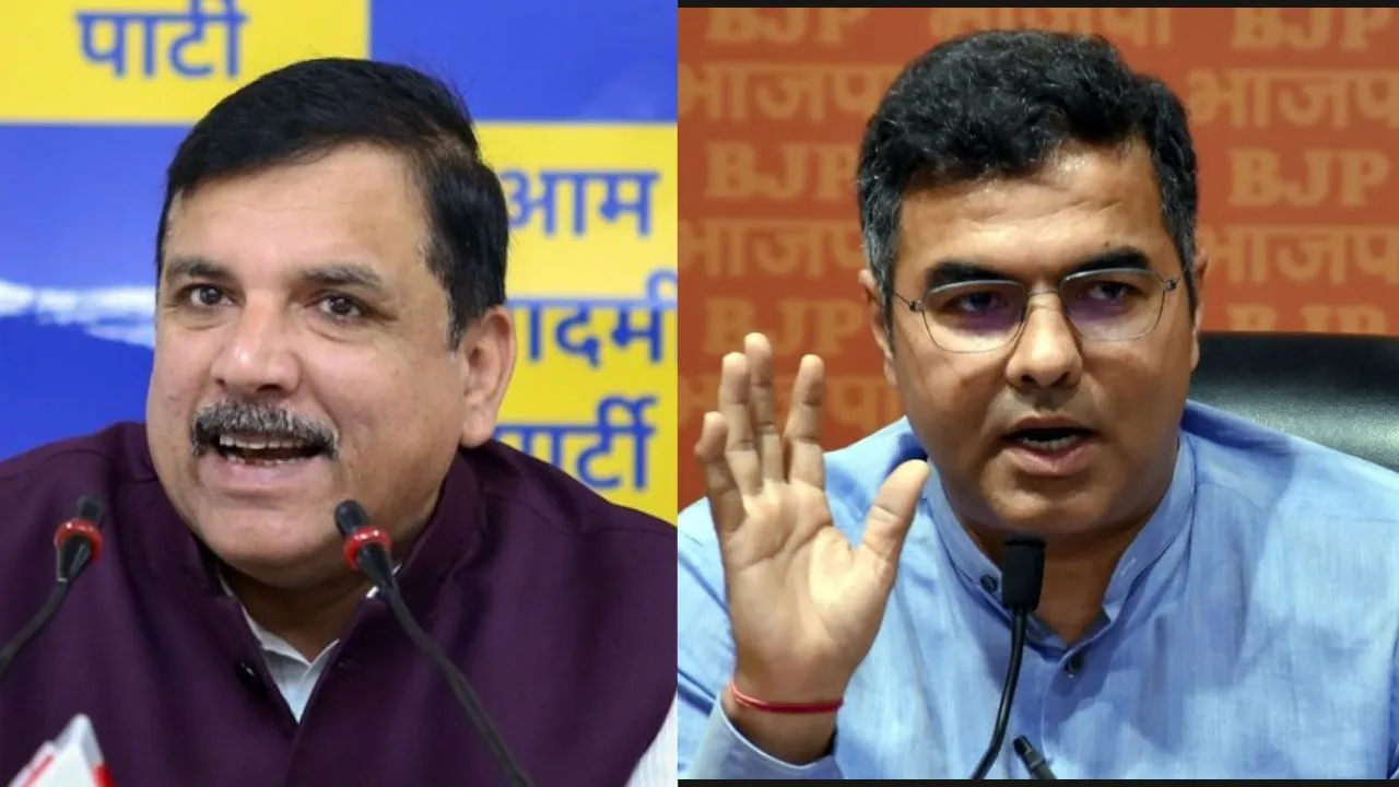 Sanjay Singh, Sanjay Singh accuses Pravesh Verma, Pravesh Verma is distributing money, 