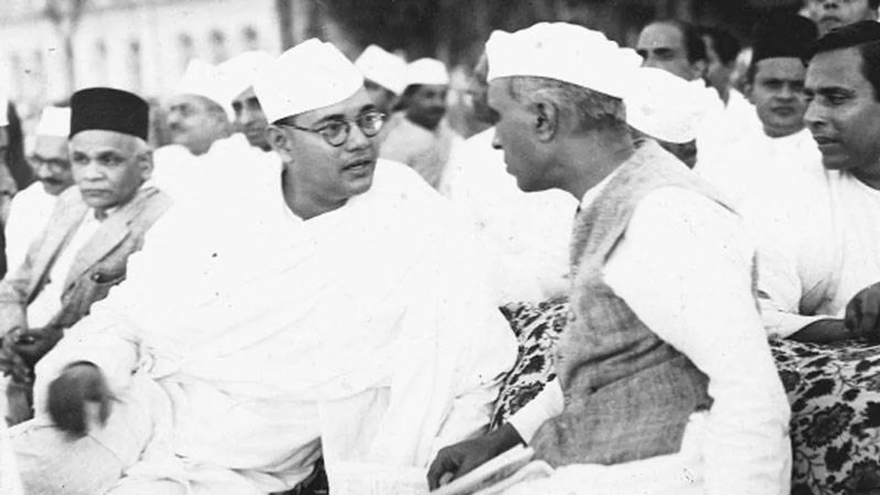 subhash and nehru 