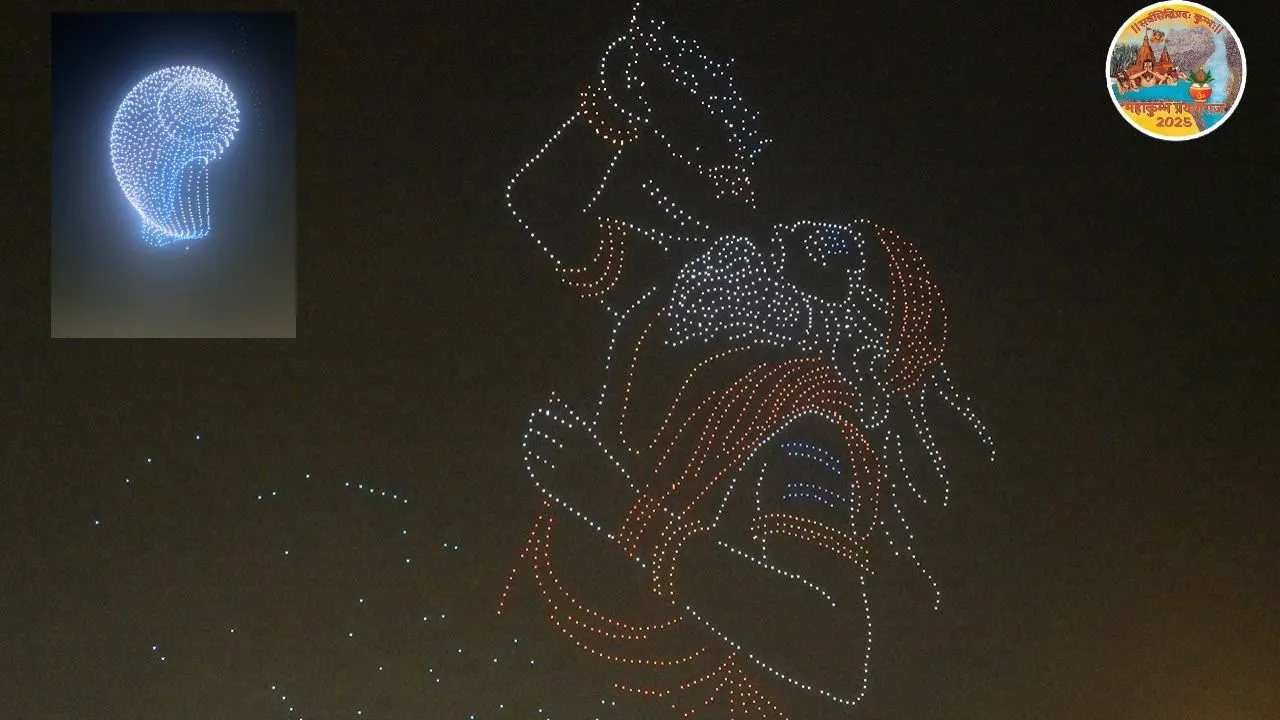 Maha Kumbh drone show