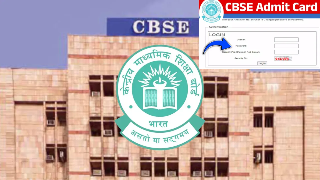 CBSE Board Class 10th and 12th Exam Admit Card